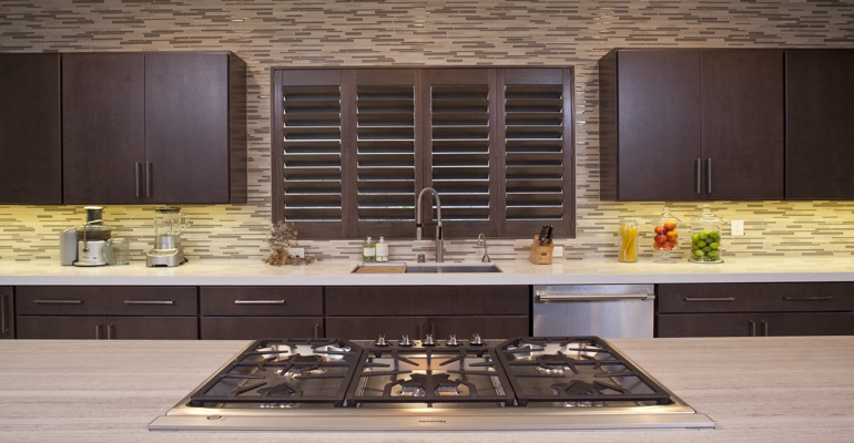 Sacramento wood shutter kitchen